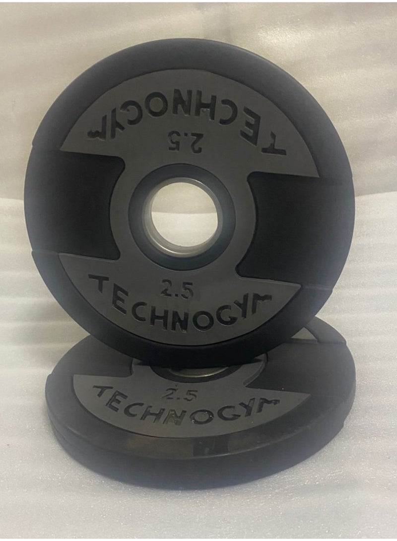 TECHNOGYM Techno HQ Weight Plates 2.5kg(51mm hole/2 PCS) - Image 1